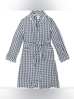 Petite Plume Petite Plume Gingham Robe (Size: 1-2T)